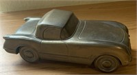 1953 Chevy Corvette brass plated bank music box