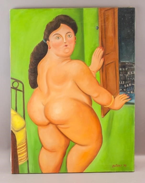 OOC Sgd Fernando Botero '96 Ministerio de Culture