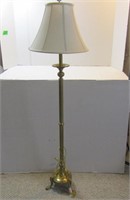 Brass Lamp-60"H