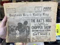 2PC DAYTONA BEACH RALLY RAG PAPERS MORE