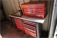 Toolbox & Tools, 54in. Bench Top Tool Chest