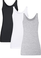 (3 pack - M - white/ beige/ black) Womens 3 Packs