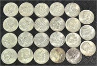 1964 Kennedy Halves (90% Silver $11.50 Face).