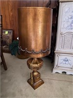 Bronze gold lamp XL size 40” x 18”