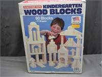 Vintage Tootsietoy Kidergarten Wooden Blocks