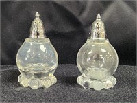 IMPERIAL CANDLEWICK SALT & PEPPER SHAKERS