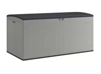 160 Gallon Extra Large Reeded Plastic Deck Box