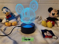 Disney Mickey Mouse Color Changing Light/Items