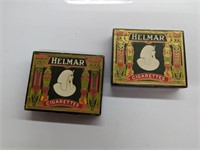 1890's-1910's Helmer Cigarettes 2 Original Boxes