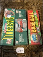 3 Boxes of Baseball Cards