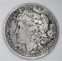 1895 S Key Date Morgan Silver Dollar $973 CPG