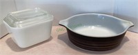 Vintage Pyrex 1 pint bowl #471 and an unmarked