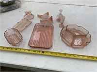 Pink Depression Glass