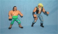 Pair of vintage action figures