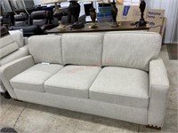 Upholstered couch MSRP $1199 beige upholstered