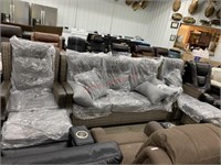 5 piece patio set MSRP $2699 couch, 2 chairs, 2