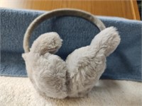 Furry Rabbit Ear Muffs