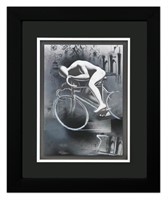 Mark Kostabi- Original Drawing on Paper "Attaining