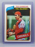 1980 Topps Ted Simmons