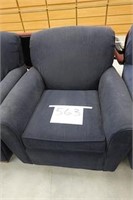 1 Blue Upholstered Chair
