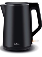 Electric Kettle, 100% Stainless Steel Interior