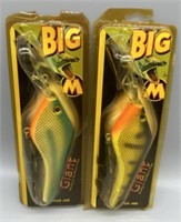 (2) Giant Musky & Northern Pike Lures