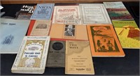 Lot of vintage books and booklets