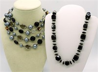 Black Tone Fashion Necklaces
