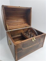 Solid Wood Sewing/ Craft Supply Storage Chest
