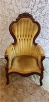 Beautiful Victorian Style Upholstered Arm Chair