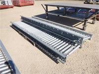 22"x120" Roller Conveyors (QTY 2)