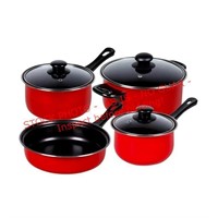 Gibson Everyday Nonstick Steel Cookware Set,