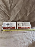 (times 2) 8"x14" Schmidt Bar Caddies'