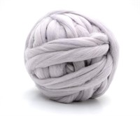 Glaciart One Chunky Merino Wool Yarn, Grey