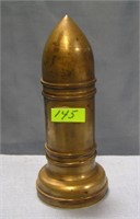 WWII Trench Art bullet shaped cigarette lighter