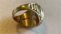 1955 10k gold class ring