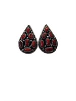 Red Koral Earrings