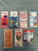 Vintage Gas Station Road Maps #7