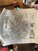 VTG BLAEU WORLD MAP