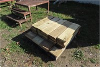 PALLET OF 2X6 VARIOUS LENGTH PRESSURE TREATED