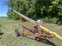 6" westfield auger with 5hp electric motor