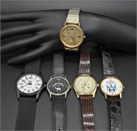 5 NOVELTY WATCHES