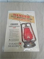 Vintage Texaco and Nash advertisements
