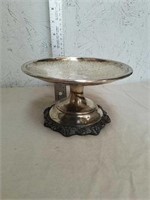 Sheridan silver pedestal dish see photo for