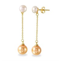 Sterling Silver Fresh Water Pearl Earrings