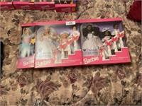 Lot of Three Barbie Dolls