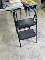 step stool with seat