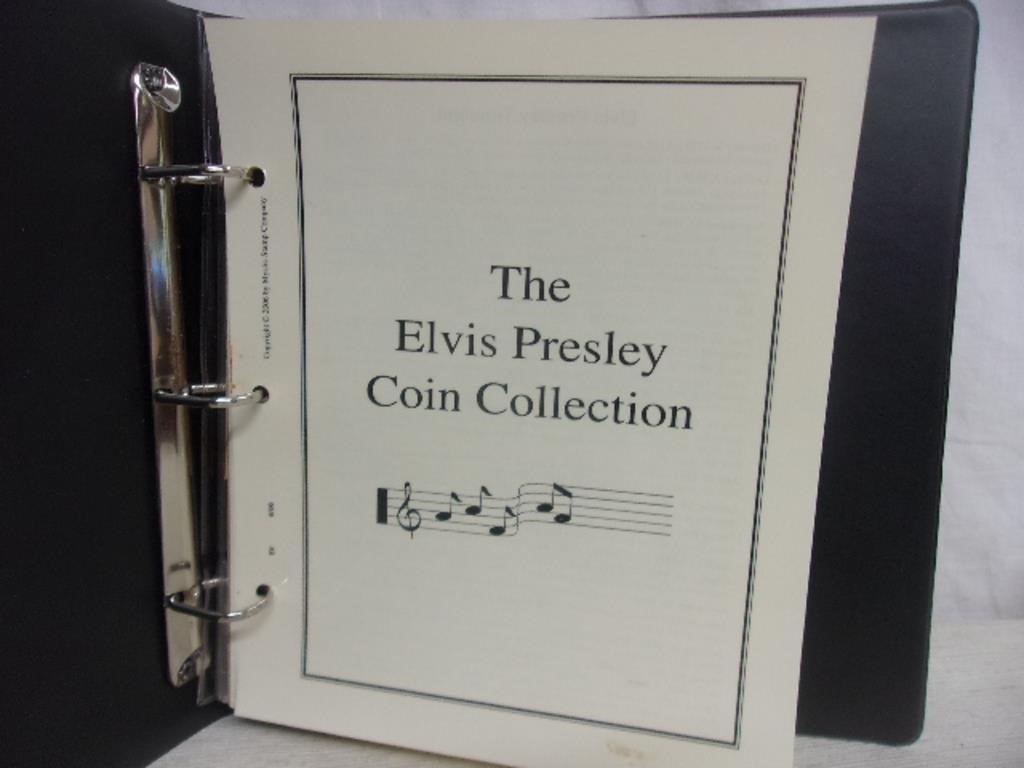 The Elvis Presley Coin Collection Book