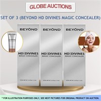 SET OF 3 BEYOND HD DIVINES MAGIC CONCEALER