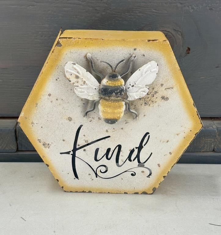 Bee Kind sign